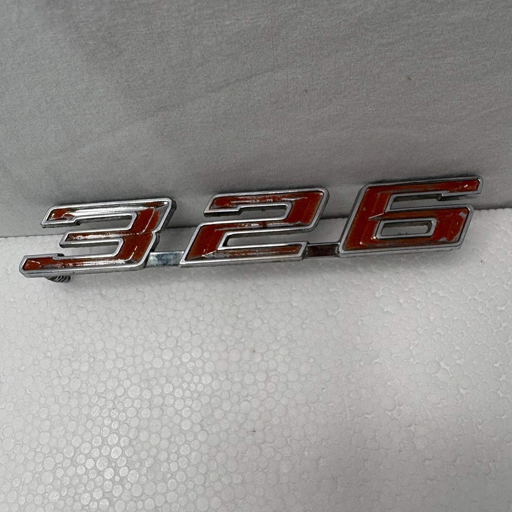 VINTAGE 1967 1966 Pontiac LeMans 326 Fender Emblem Used Great Shape 9787903